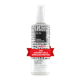 IGK bottle front view showing packaging and 7 oz size benefit