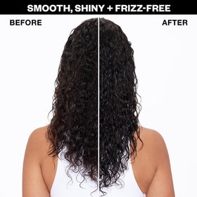 IGK being applied to damp hair to show detangling and prep benefit