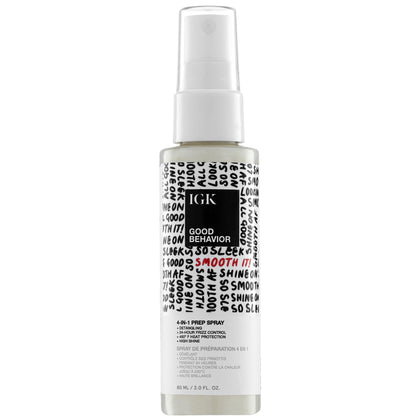IGK front packaging travel-size bottle showing brand and label benefits