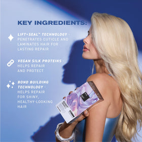 IGK application in hands demonstrating easy at-home salon-style use