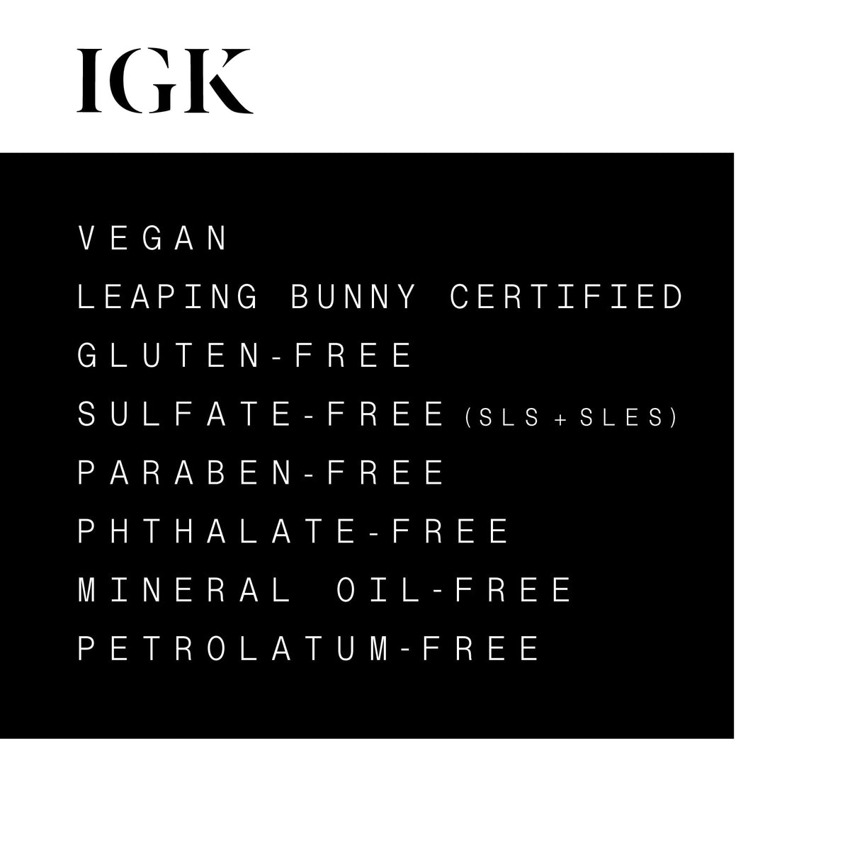 IGK Velvet Muse being sprayed on hair mid-lengths adding shine and scent