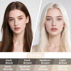 IIIMEIDU before and after highlights showing brighter tone and improved shine