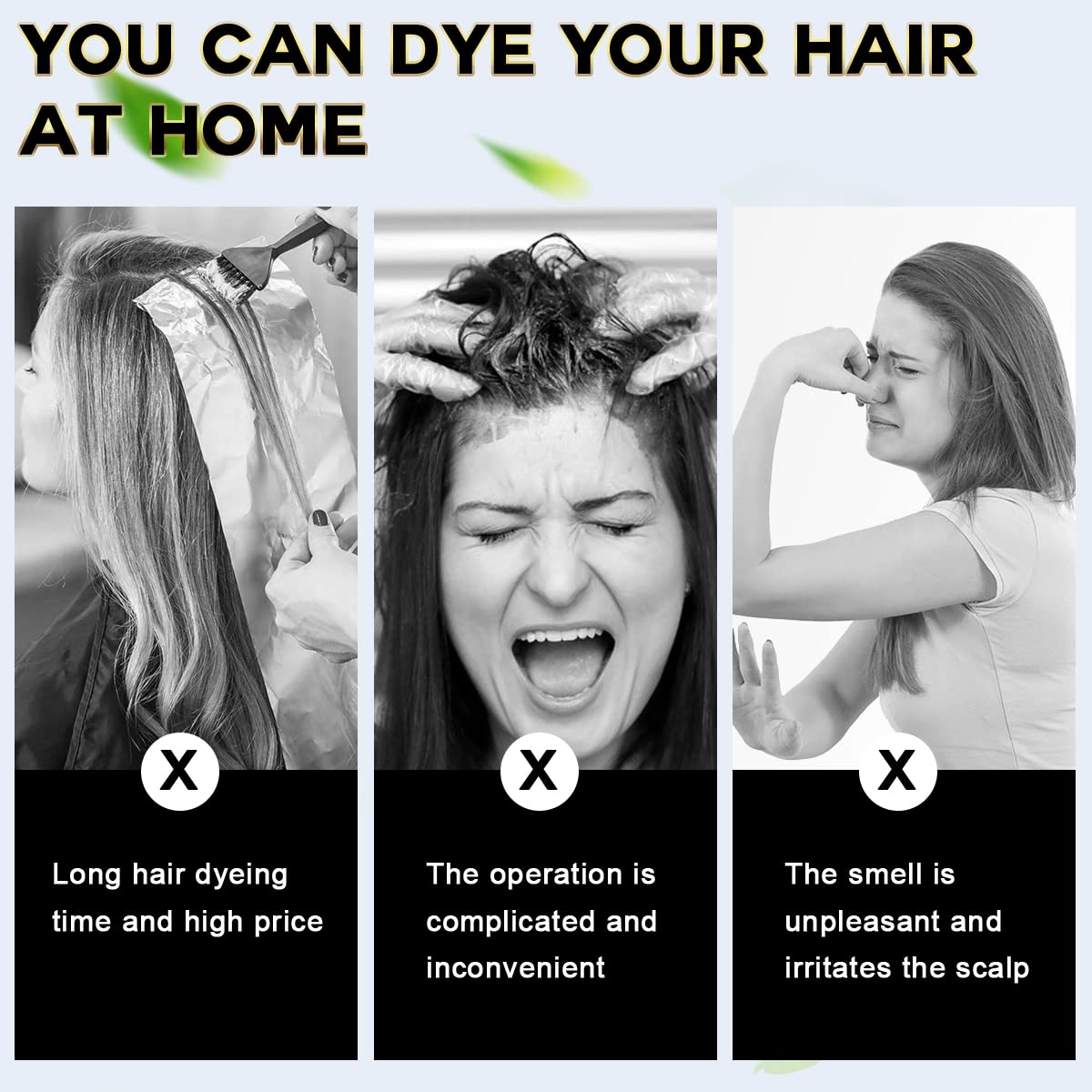 IIIMEIDU before and after comparison showing visible gray coverage benefit