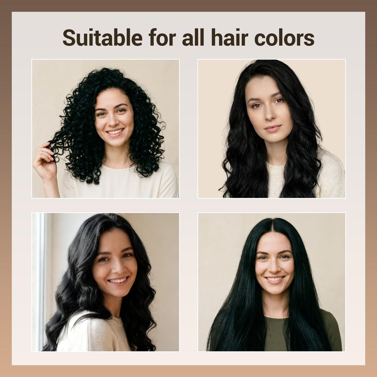 IIIMEIDU foam lather on hair demonstrating coverage and cleaning action