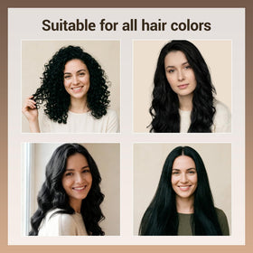 IIIMEIDU foam lather on hair demonstrating coverage and cleaning action