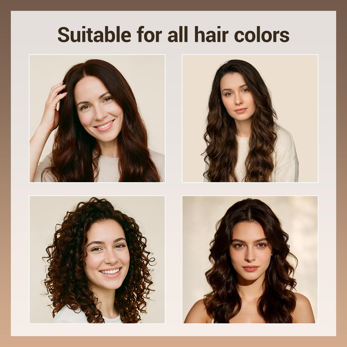 IIIMEIDU shampoo in shower during processing showing convenient in-shower coloring benefit