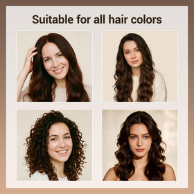 IIIMEIDU shampoo in shower during processing showing convenient in-shower coloring benefit