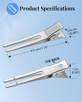 IKOCO clips securing locs during styling for steady sectioning