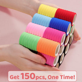 IKOCO spread of 15 vibrant hair tie colors to match outfits and occasions