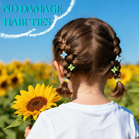 IKOCO colorful clips laid out, bright accessories for playful looks