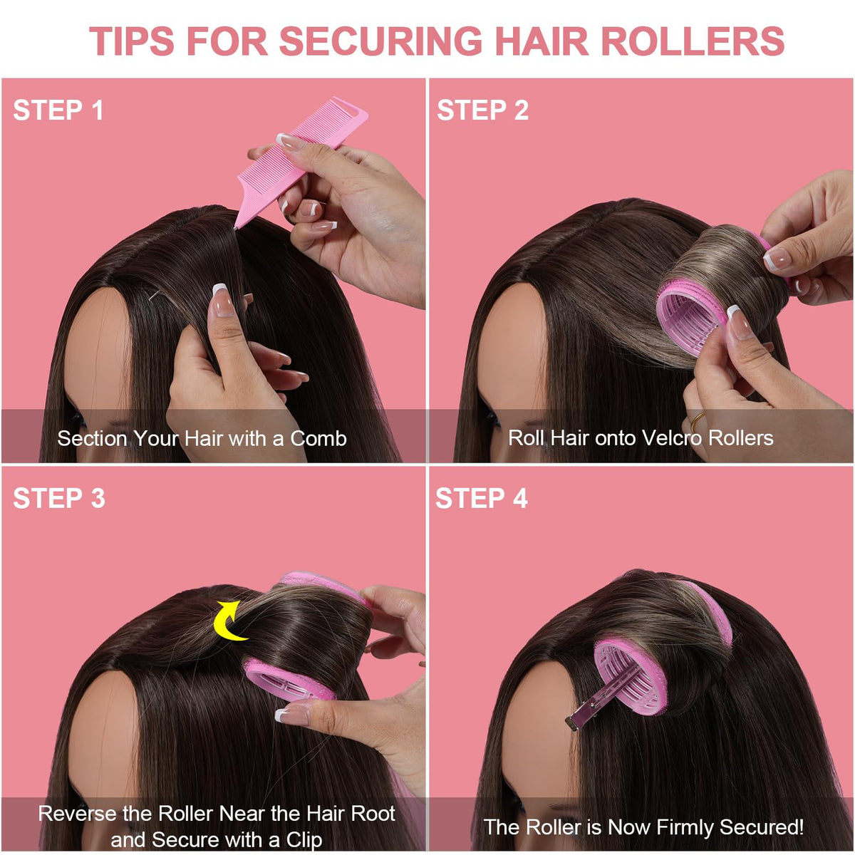 IKOCO rat-tail comb and product label highlighting sectioning precision