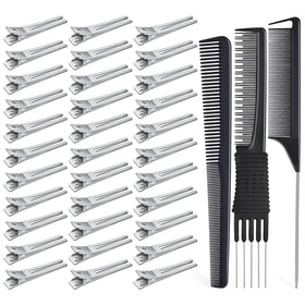 IKOCO front view of clips and combs showing full kit and convenience