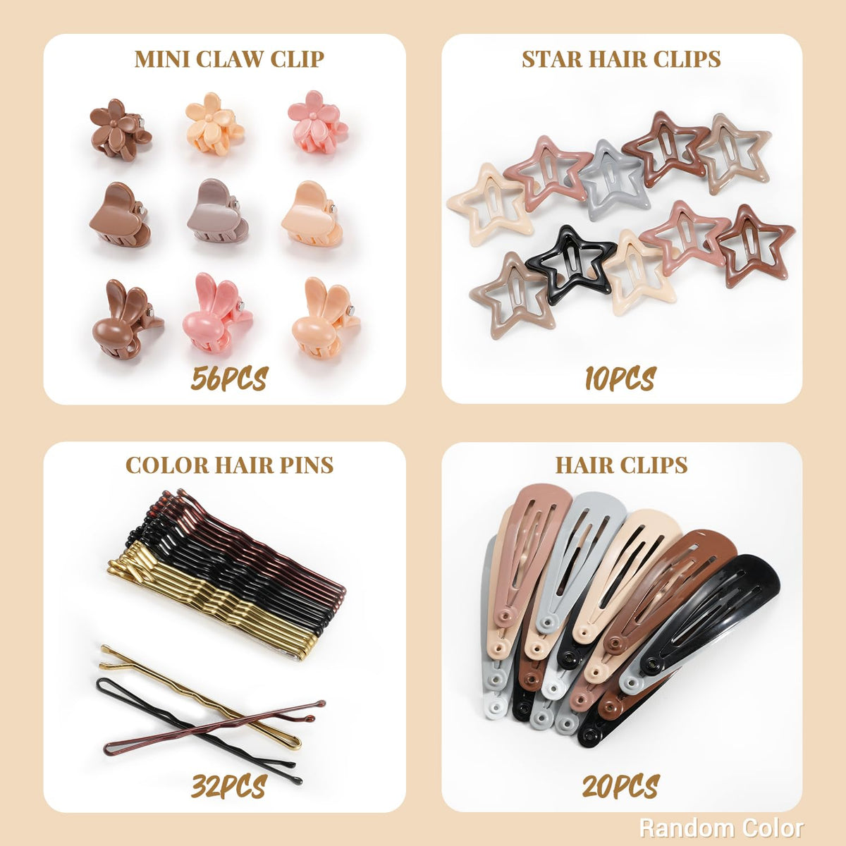 IKOCO hair ties held in hand to show size and gentle grip for delicate hair