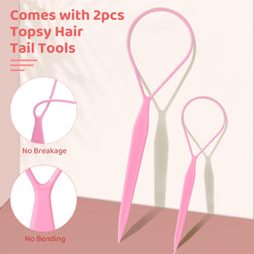 IKOCO hair tie next to a coin showing compact 1.2-inch size for kids