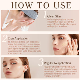IKZEE before and after coverage comparison demonstrating evened skin tone