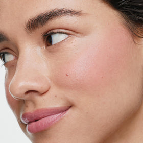 ILIA multi‑stick creamy texture close up demonstrating shea butter melt‑in benefit
