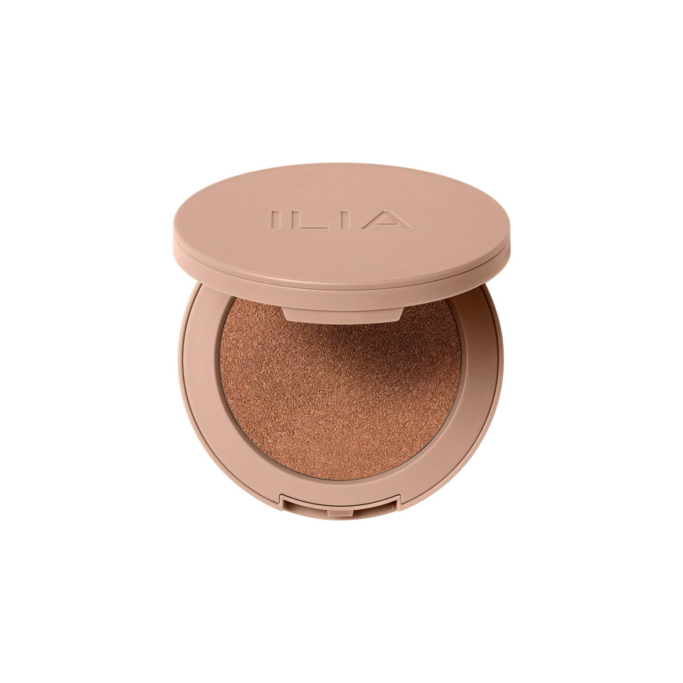 ILIA front compact view showing compact design and travel-ready benefit
