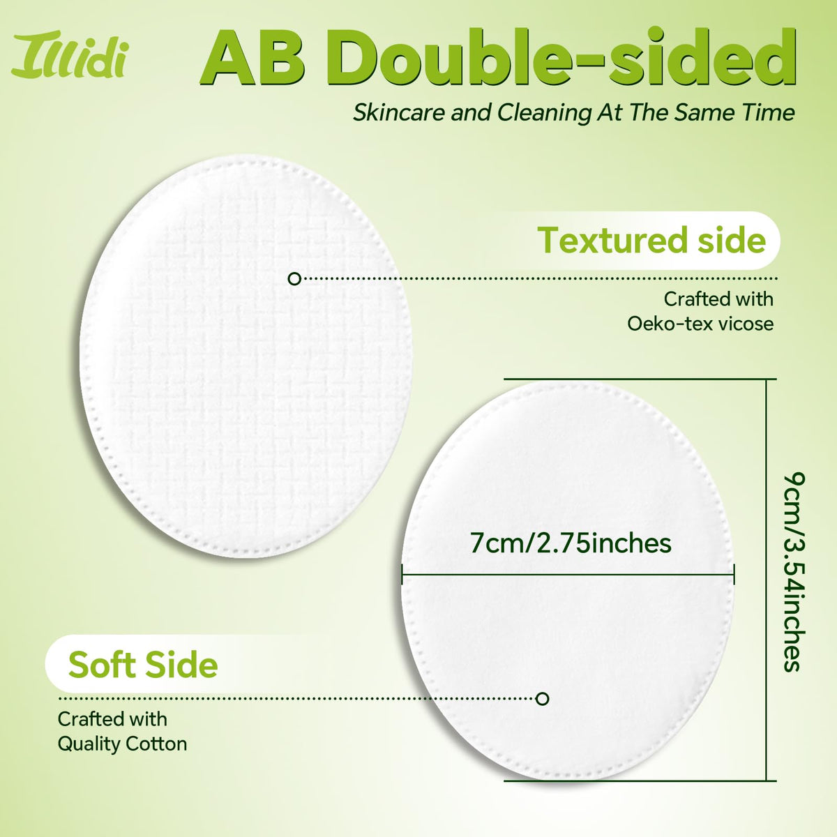 Illidi pads on bathroom counter in a lifestyle setting for convenient routines