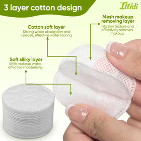 Illidi dual-sided pad detail showing soft and textured faces for versatile use
