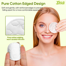 Illidi pad in hand for scale demonstrating comfortable size and ease