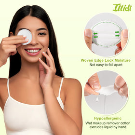 Illidi detailed sealed edge close-up preventing shedding during use