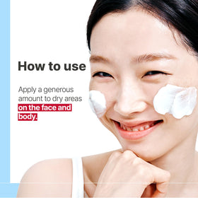 Illiyoon being applied to legs demonstrating long-lasting moisture and non-greasy feel