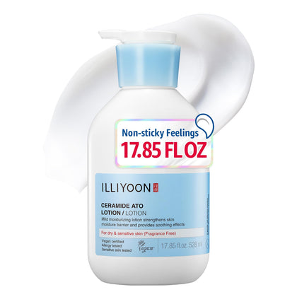 Illiyoon front packaging showing 528ml bottle and clear label for easy identification