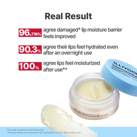 Illiyoon ingredients label close-up showing ceramide concentration for barrier support