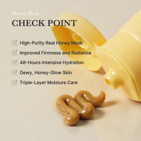 I'm from applying mask to face showing even coverage for restored suppleness