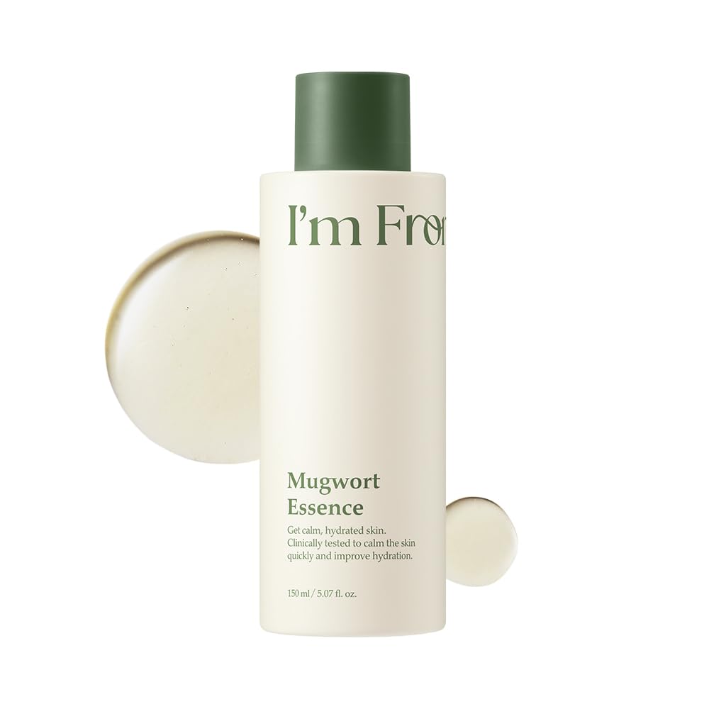 I'm from front bottle showing clean packaging and calming design benefit