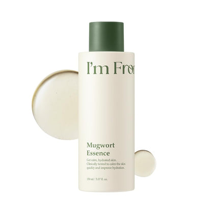 I'm from front bottle showing clean packaging and calming design benefit