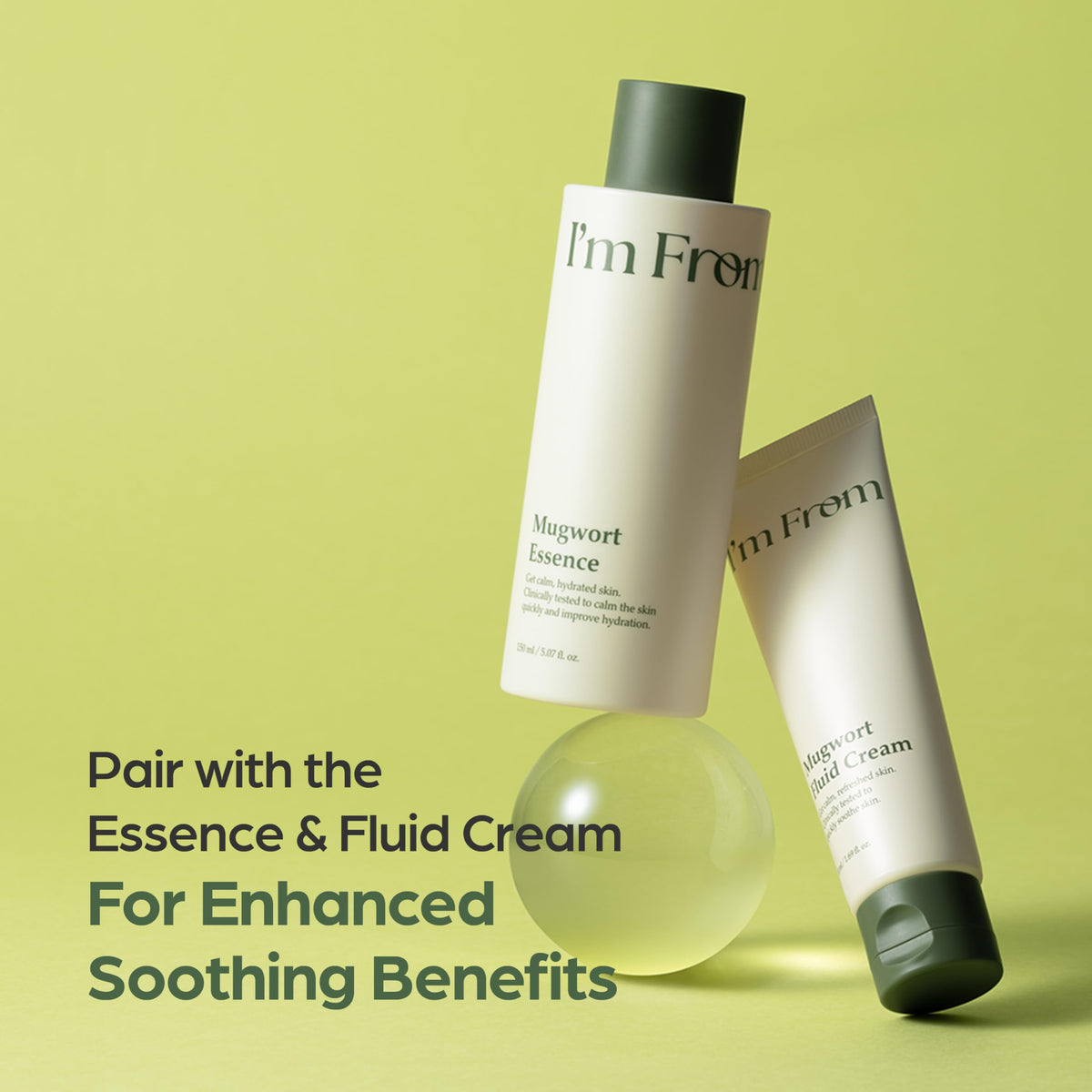 I'm from essence absorbed on skin close-up showing non-sticky finish benefit