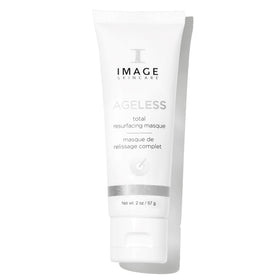 IMAGE Skincare ageless masque front jar shows product branding and elegant packaging benefit: professional presentation
