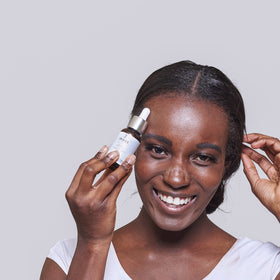IMAGE Skincare bottle with box showing professional clinical packaging