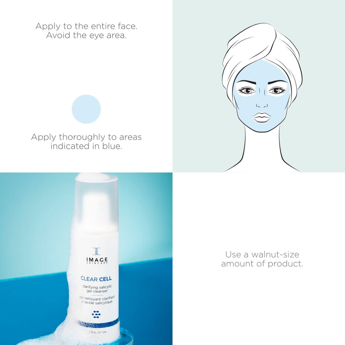 IMAGE Skincare foamy lather close-up illustrating gentle exfoliating texture