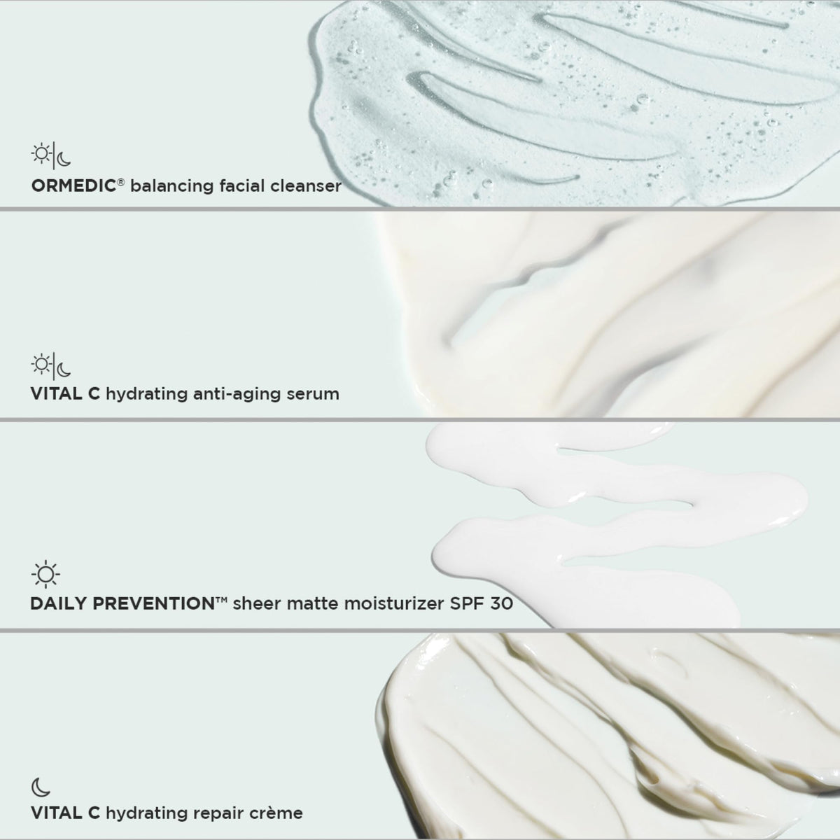 IMAGE Skincare VITAL C repair crème texture close-up showing rich hydration