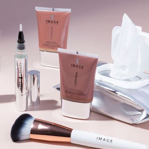 IMAGE Skincare wipes on bedside table suggesting convenient nightly routine