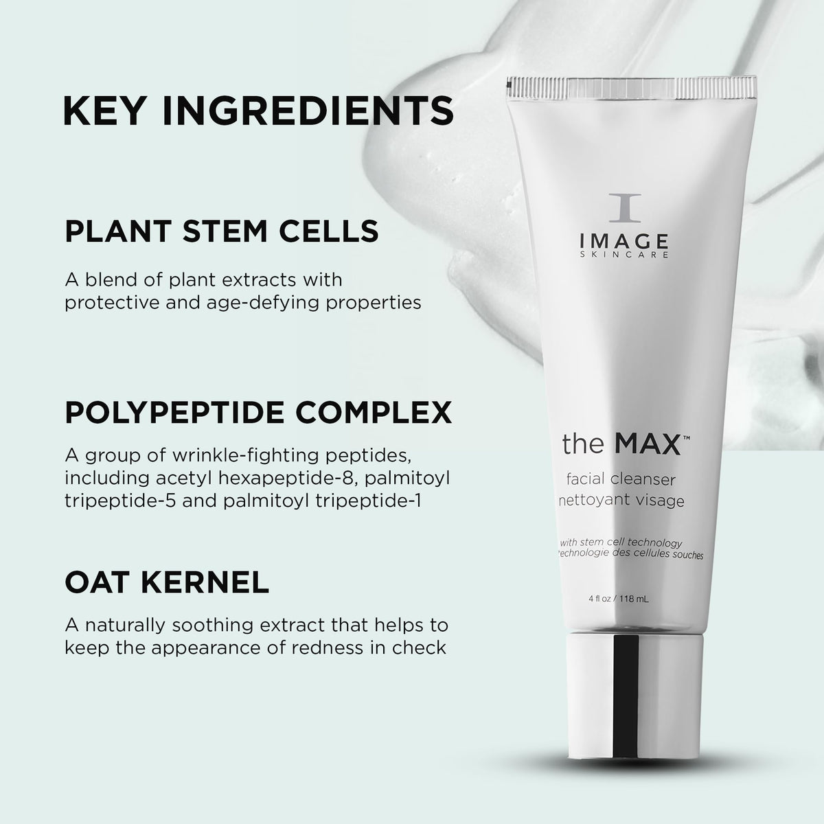 IMAGE Skincare MAX on bathroom shelf lifestyle suggests clean skincare routine