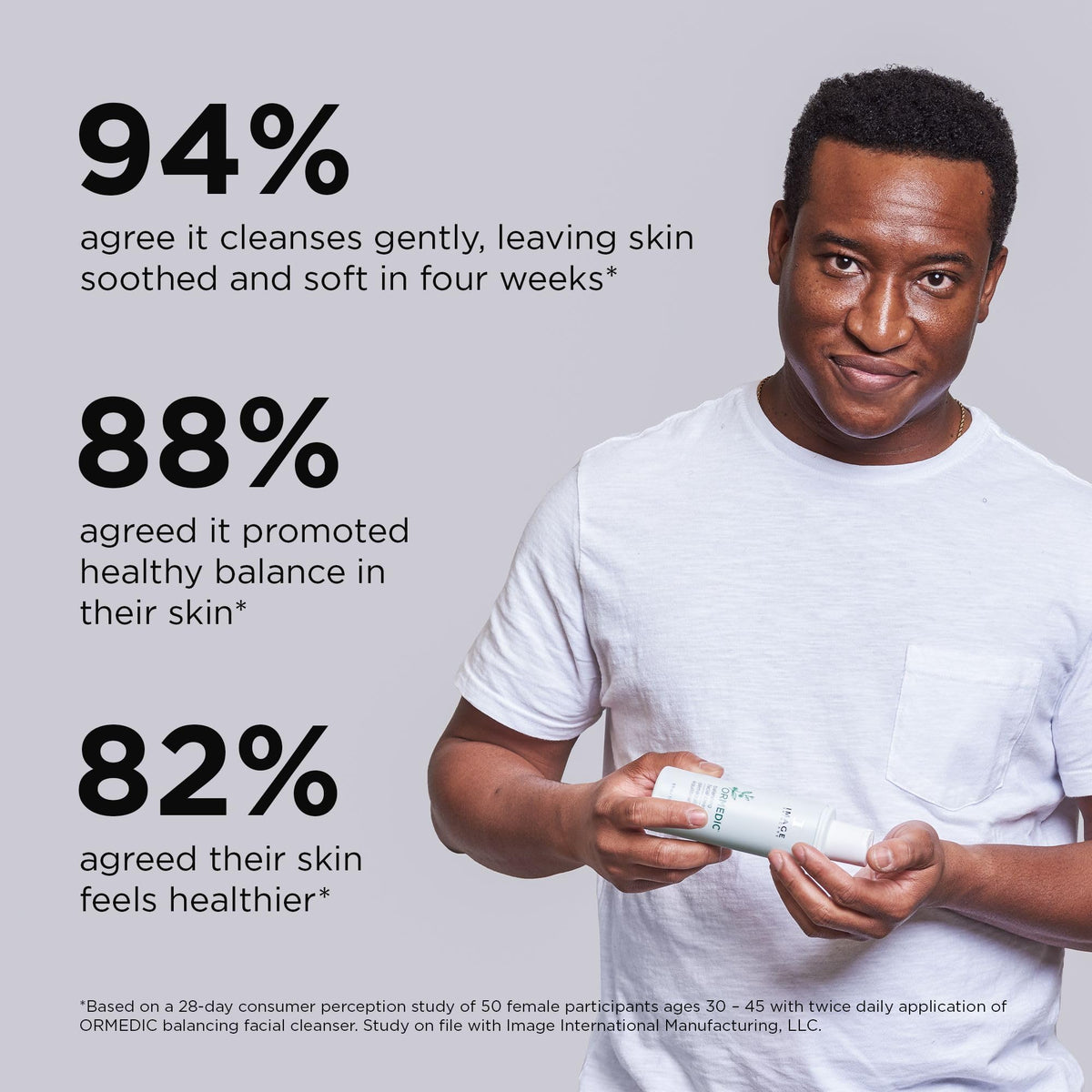 IMAGE Skincare ORMEDIC organic aloe vera leaf to show soothing hydration