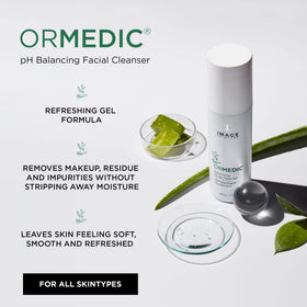 IMAGE Skincare ORMEDIC pump close-up for easy dispensing and reduced waste