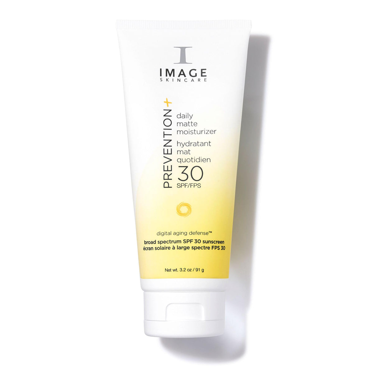IMAGE Skincare front packaging showing SPF 30 and matte moisturizer benefit