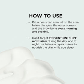 IMAGE Skincare applying gel under eye demonstrating depuffing and smoothing