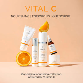 IMAGE Skincare box label close-up showing formulation details and benefits
