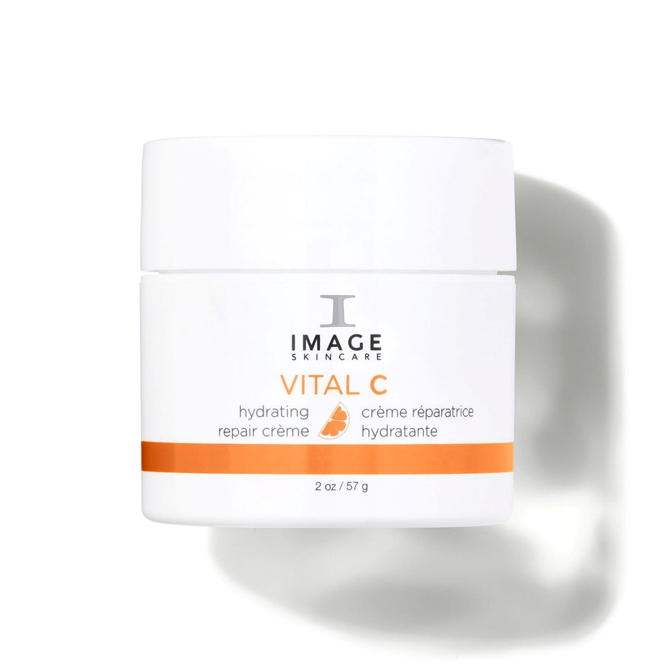 IMAGE Skincare jar front view showing product and elegant packaging for hydration