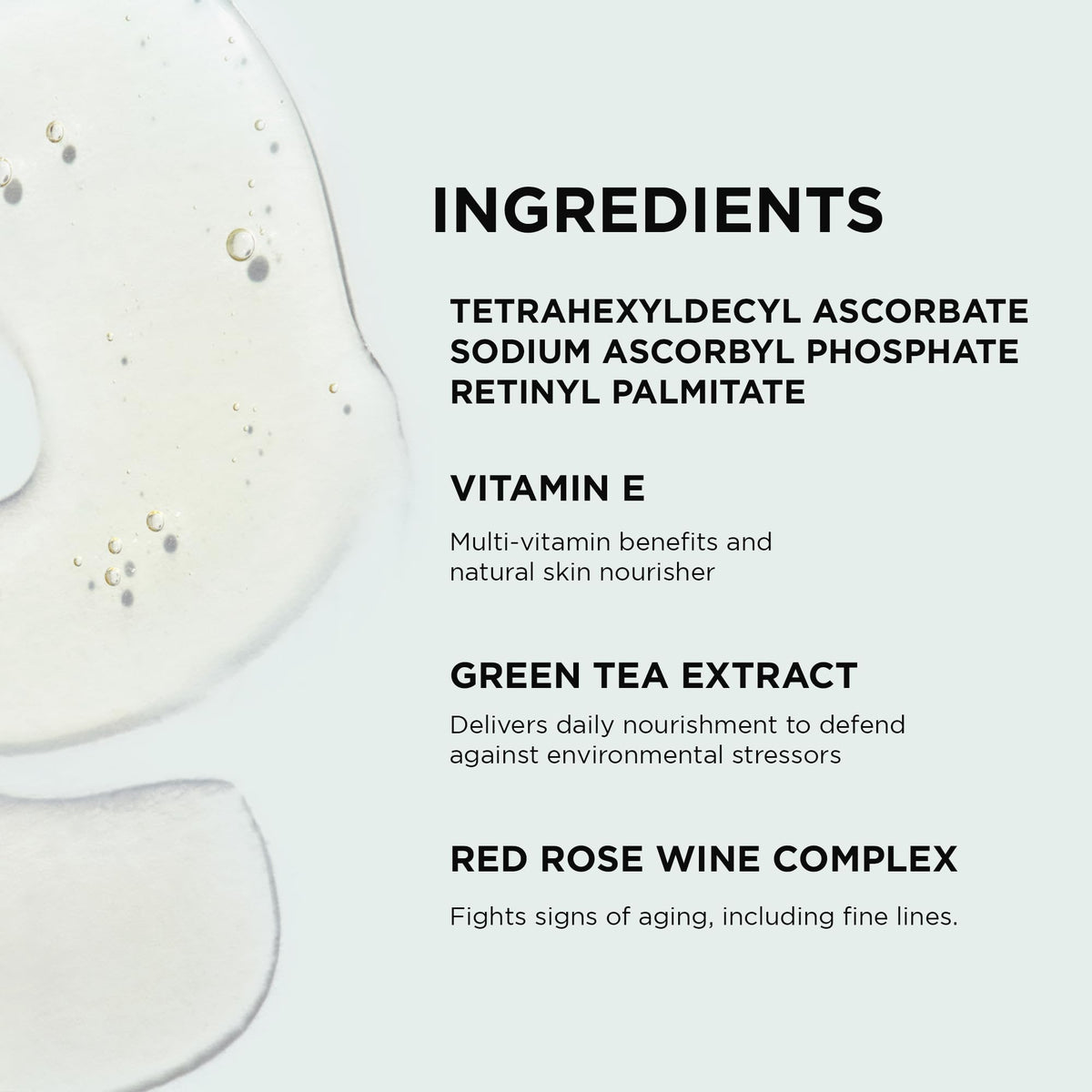 IMAGE Skincare bottle in hand to show true size and travel convenience