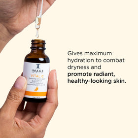 IMAGE Skincare botanical ingredients flatlay emphasizing antioxidant benefits
