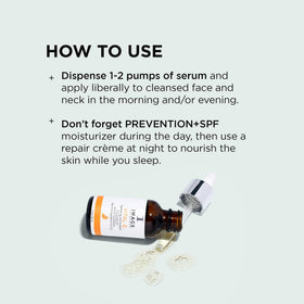 IMAGE Skincare serum used in morning routine for bright, hydrated skin