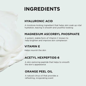 IMAGE Skincare product next to a hand showing 2 fl oz size for travel-friendly reference