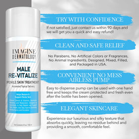 Imagine Dermatology cream applied to hand to show easy absorption and hydration