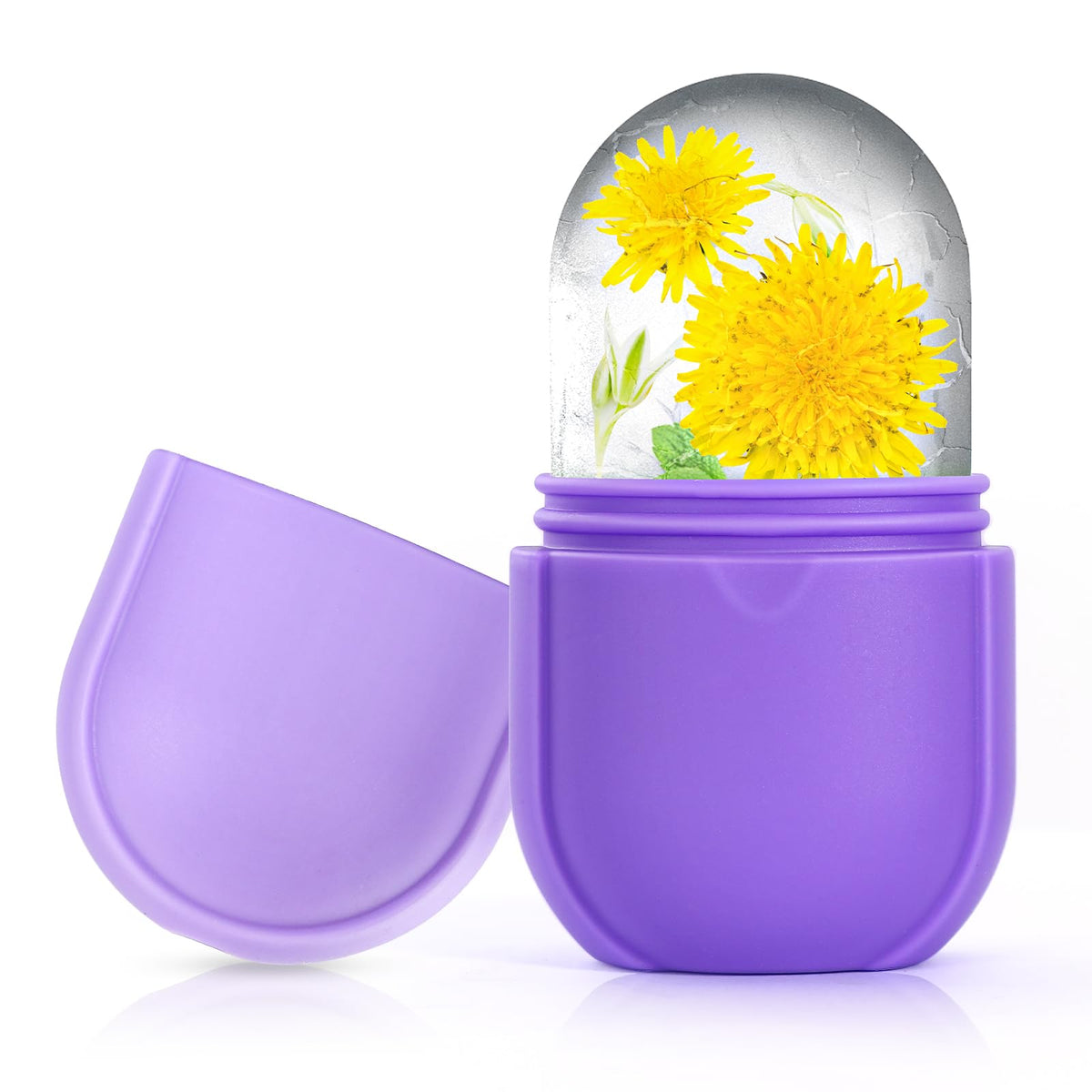 IMEASY front packaging showing purple ice roller and silicone mold benefits cooling